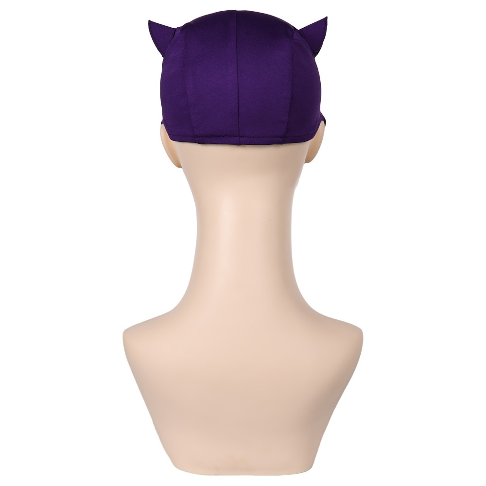 Batman: Caped Crusader(2024) Catwoman Selina Kyle Hood Mask Accessories Cosplay Costume Halloween Carnival