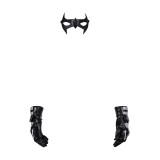 Batman: Under the Red Hood Nightwing Blindfold Gloves Accessories Cosplay Costume Halloween Carnival