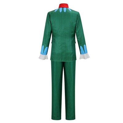 Baroque Green Suit Cosplay Costume Halloween Carnival Outfit