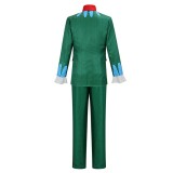 Baroque Green Suit Cosplay Costume Halloween Carnival Outfit