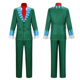 Baroque Green Suit Cosplay Costume Halloween Carnival Outfit