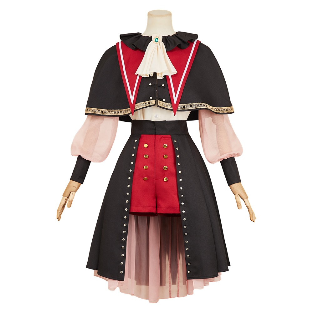 BanG Dream Wakaba Mutsumi Stage Cosplay Costume Halloween Carnival Outfit
