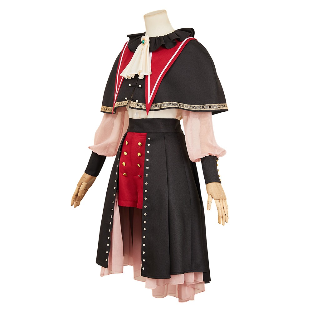 BanG Dream Wakaba Mutsumi Stage Cosplay Costume Halloween Carnival Outfit
