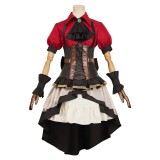 BanG Dream Togawa Sakiko Red Uniform Cosplay Costume Halloween Carnival Outfit