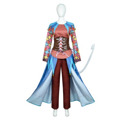 Baldur‘s Gate 3 Alfira Cosplay Costume Halloween Carnival Outfit
