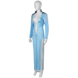 Baldur's Gate Shadowheart Wavemother Robe Suit Cosplay Costume Halloween Carnival Outfit
