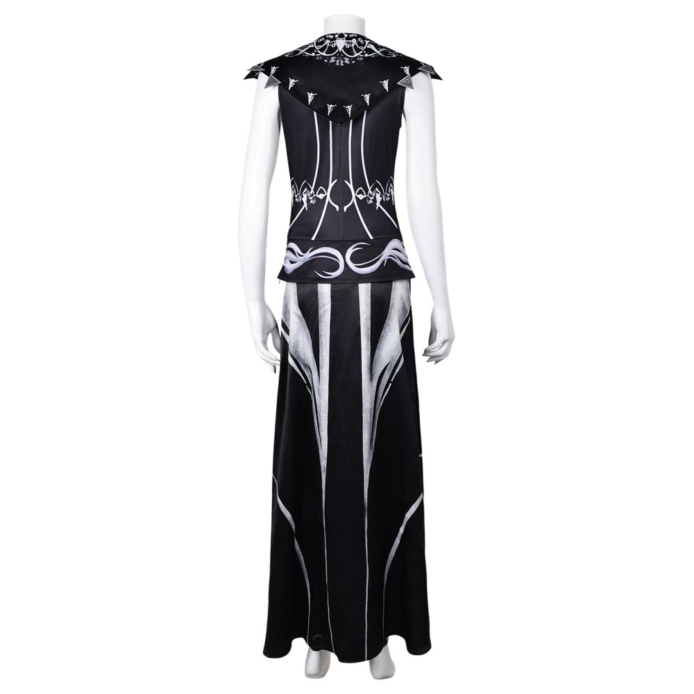 Baldur's Gate Shadowheart Romantic Shadow Heart Leather Robe Set Suit Cosplay Costume Halloween Carnival Outfit