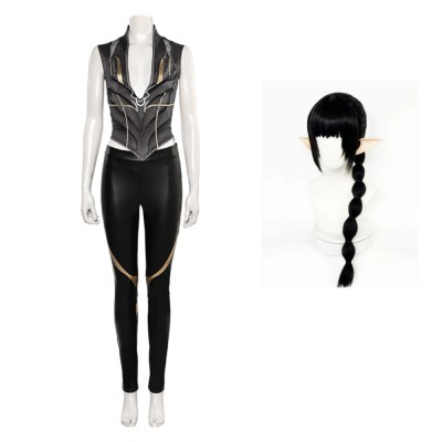 Baldur's Gate Shadowheart Suit Cosplay Costume Halloween Carnival Outfit