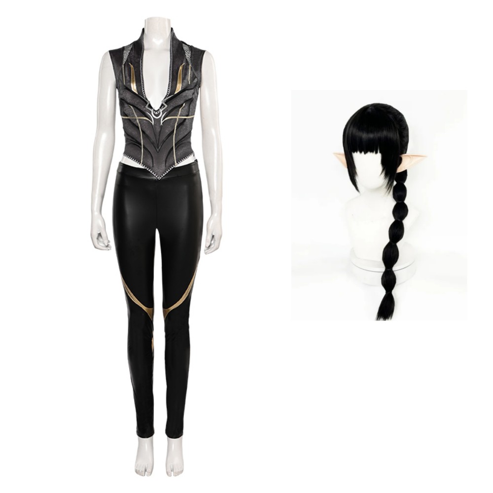 Baldur's Gate Shadowheart Suit Cosplay Costume Halloween Carnival Outfit