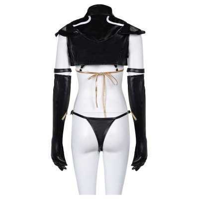 Baldur's Gate Shadowheart Black Lingerie for Women Suit &nbsp; Cosplay Costume Halloween Carnival Outfit
