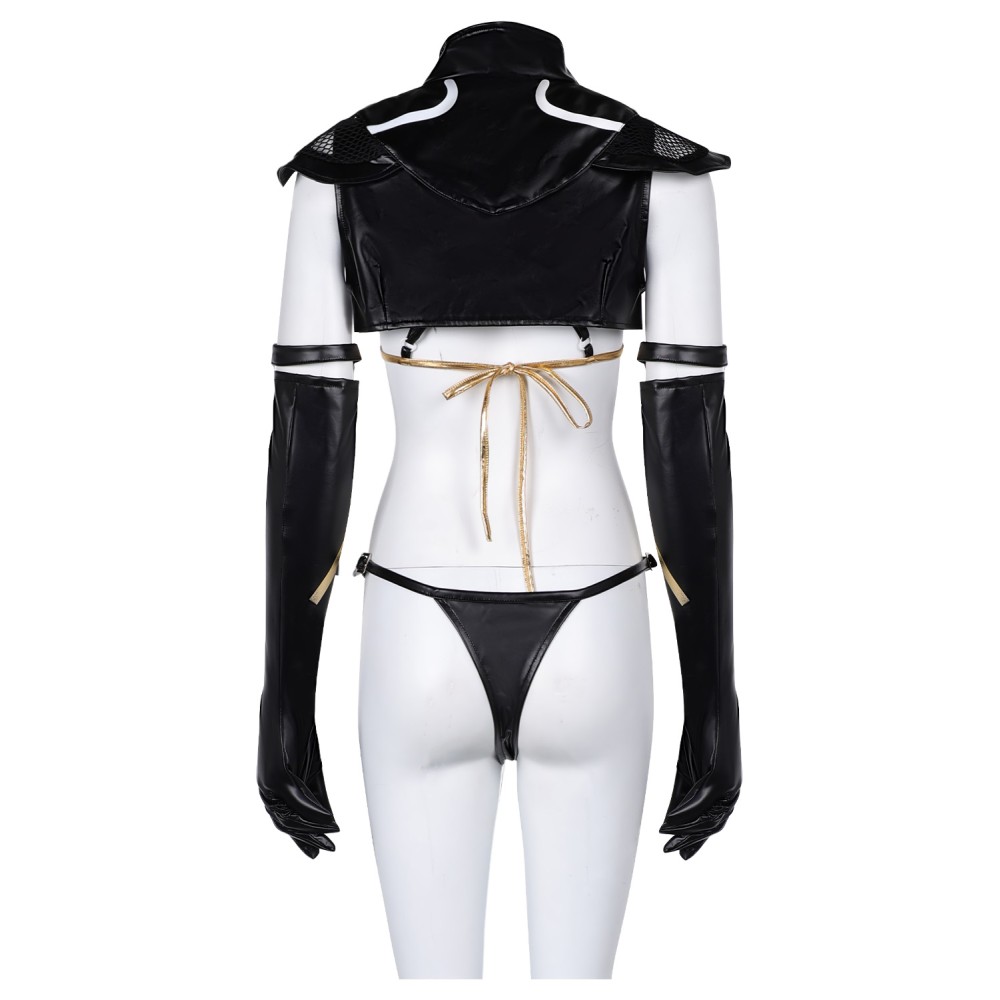 Baldur's Gate Shadowheart Black Lingerie for Women Suit &nbsp; Cosplay Costume Halloween Carnival Outfit