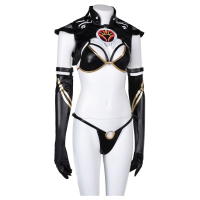 Baldur's Gate Shadowheart Black Lingerie for Women Suit &nbsp; Cosplay Costume Halloween Carnival Outfit