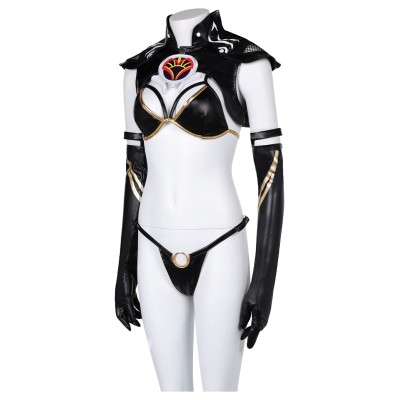 Baldur's Gate Shadowheart Black Lingerie for Women Suit &nbsp; Cosplay Costume Halloween Carnival Outfit