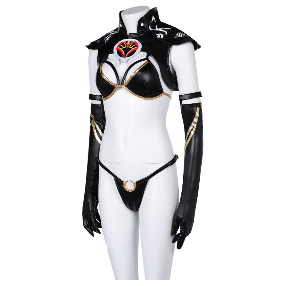 Baldur's Gate Shadowheart Black Lingerie for Women Suit &nbsp; Cosplay Costume Halloween Carnival Outfit