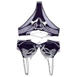 Baldur's Gate Shadowheart 2 Pics/Set Purple Swimsuit Suit Cosplay Costume Halloween Carnival Outfit