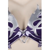 Baldur's Gate Shadowheart 2 Pics/Set Purple Swimsuit Suit Cosplay Costume Halloween Carnival Outfit