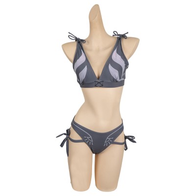 Baldur's Gate Shadowheart 2 Pics Set Printed Swimsuit Suit Cosplay Costume Halloween Carnival Outfit