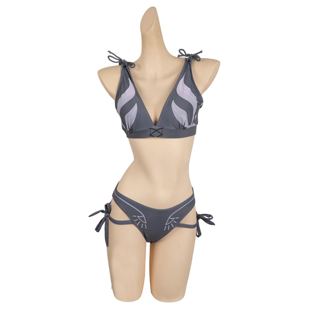 Baldur's Gate Shadowheart 2 Pics Set Printed Swimsuit Suit Cosplay Costume Halloween Carnival Outfit