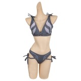 Baldur's Gate Shadowheart 2 Pics Set Printed Swimsuit Suit Cosplay Costume Halloween Carnival Outfit