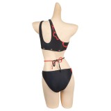 Baldur's Gate Karlach 2 Pics Set Printed Swimsuit Suit Cosplay Costume Halloween Carnival Outfit
