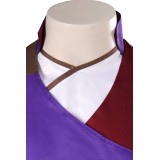 Baldur's Gate Gala Purple Wizard Robe Suit Cosplay Costume Halloween Carnival Outfit