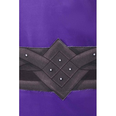 Baldur's Gate Gala Purple Wizard Robe Suit Cosplay Costume Halloween Carnival Outfit