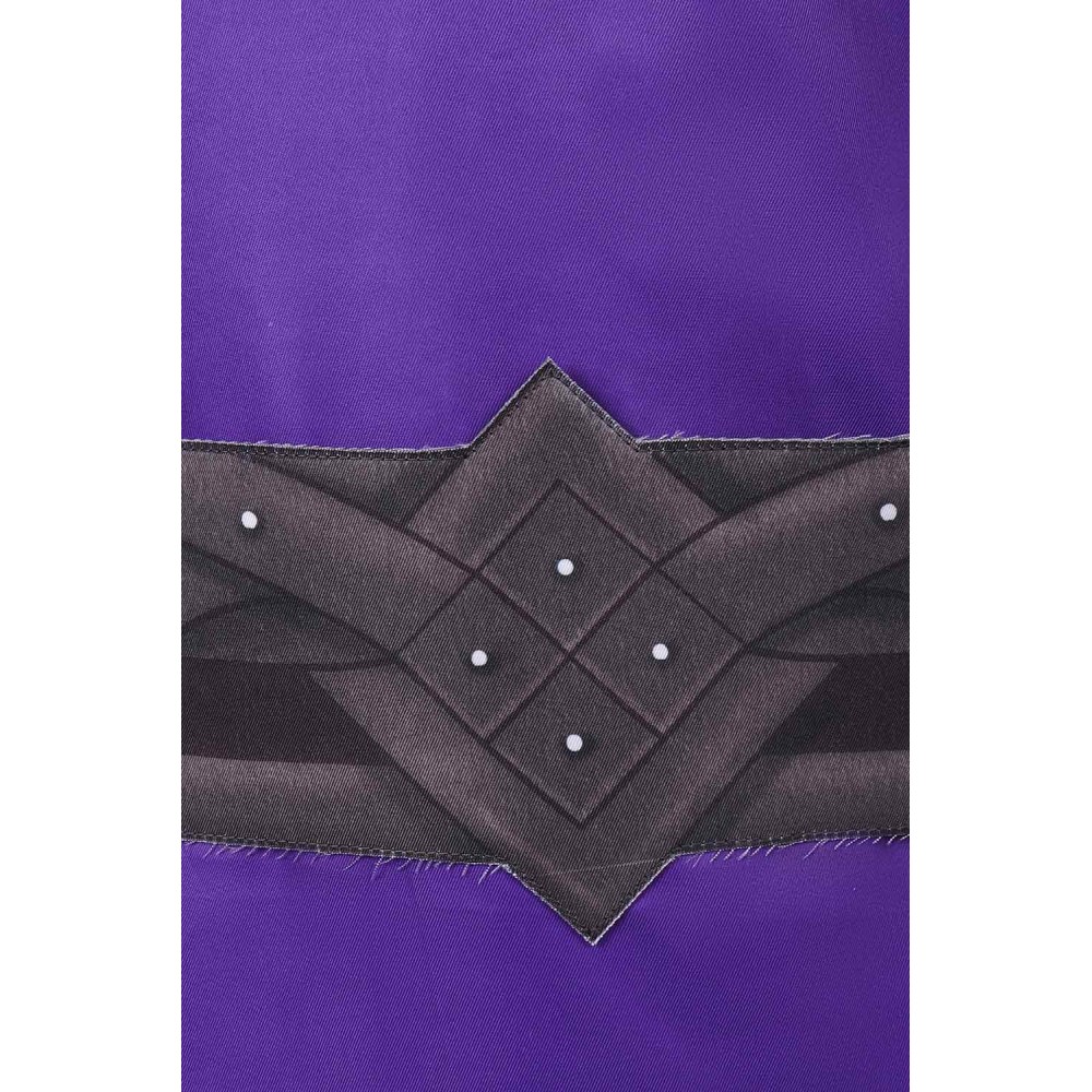 Baldur's Gate Gala Purple Wizard Robe Suit Cosplay Costume Halloween Carnival Outfit
