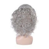 Baldur's Gate Astarion Grey Wig Heat Resistant Synthetic Hair Accessories Cosplay Costume Halloween Carnival