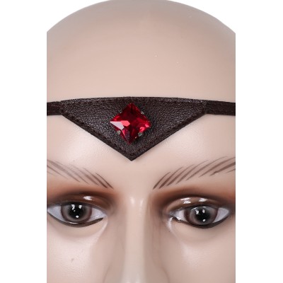 Baldur's Gate Astarion Leather Headband Headwear Accessories Cosplay Costume Halloween Carnival