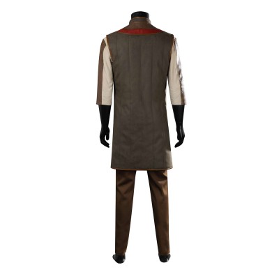 Baldur's Gate 3 Wyll Evil Sorcerer Uniform Set Suit Cosplay Costume Halloween Carnival Outfit