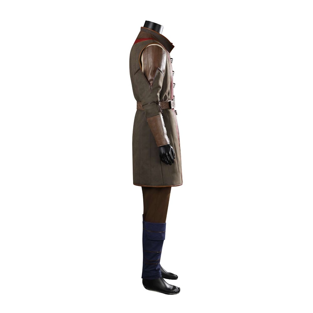 Baldur's Gate 3 Wyll Evil Sorcerer Uniform Set Suit Cosplay Costume Halloween Carnival Outfit