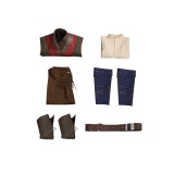 Baldur's Gate 3 Wyll Evil Sorcerer Uniform Set Suit Cosplay Costume Halloween Carnival Outfit