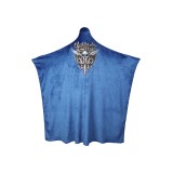 Baldur's Gate 3 Blue Plush Blankets Accessories Cosplay Costume Halloween Carnival
