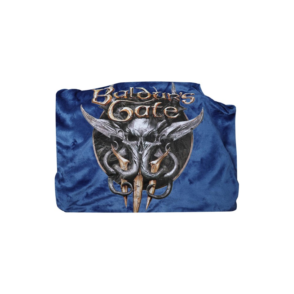 Baldur's Gate 3 Blue Plush Blankets Accessories Cosplay Costume Halloween Carnival