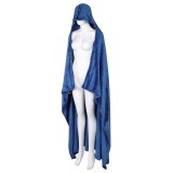 Baldur's Gate 3 Blue Plush Blankets Accessories Cosplay Costume Halloween Carnival