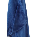 Baldur's Gate 3 Blue Plush Blankets Accessories Cosplay Costume Halloween Carnival