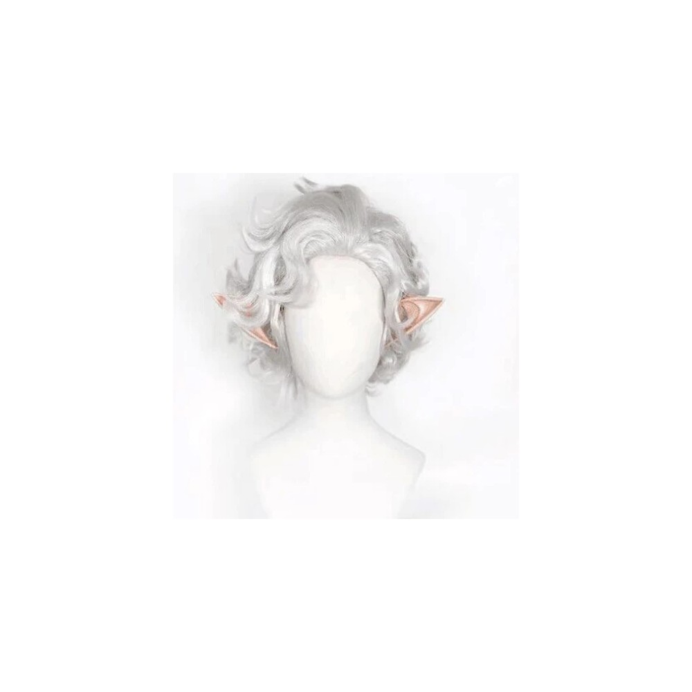 Baldur's Gate 3 Astarion Medieval Shirt Wig Shirt Set Suit Cosplay Costume Halloween Carnival Outfit