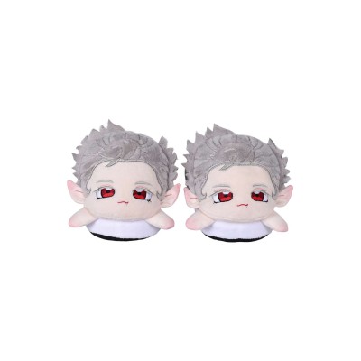 Baldur's Gate 3 Astarion Plush Shoes Accessory Prop Original Design&nbsp; &nbsp; Cosplay Costume Halloween Carnival