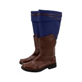 Baldur's Gate 3 Astarion Brown Shoes Boots Custom Made Accessory Cosplay Costume Halloween Carnival