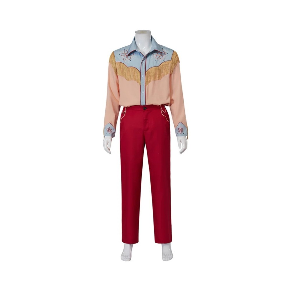Back to the Future Part III (1990) Marty McFly Cowboy Suit Cosplay Costume Halloween Carnival Outfit