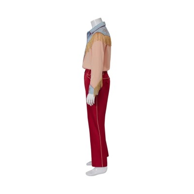 Back to the Future Part III (1990) Marty McFly Cowboy Suit Cosplay Costume Halloween Carnival Outfit