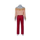 Back to the Future Part III (1990) Marty McFly Cowboy Suit Cosplay Costume Halloween Carnival Outfit