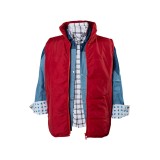 Back To The Future Marty McFly Red Waistcoat Suit Cosplay Costume Halloween Carnival