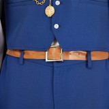 Babanbabanban Vampire Mori Ranmaru Blue Uniform Cosplay Costume Halloween Carnival Outfit
