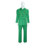 Avengers:doomsday Doctor Doom Green Suit Cosplay Costume Halloween Carnival Outfit