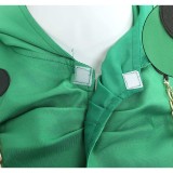 Avengers:doomsday Doctor Doom Green Suit Cosplay Costume Halloween Carnival Outfit