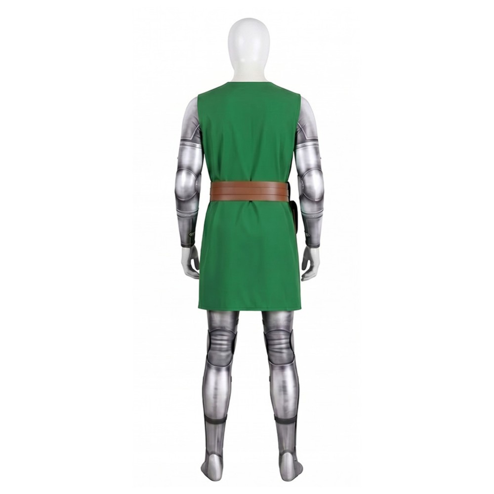 Avengers: Doomsday Doctor Doom Green Cosplay Costume Halloween Carnival Outfit