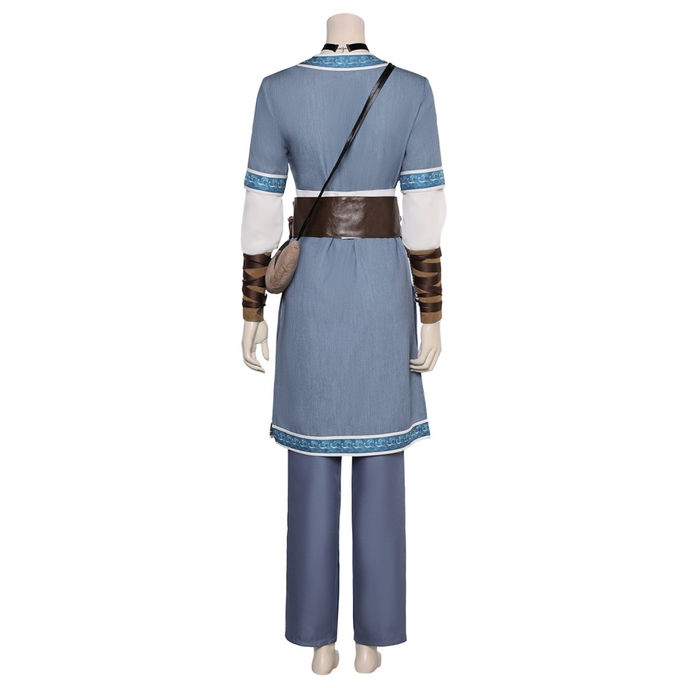 Avatar: The Last Airbender Katara Full Set Suit Cosplay Costume Halloween Carnival Outfit