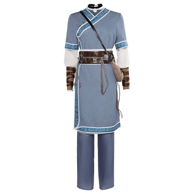 Avatar: The Last Airbender Katara Full Set Suit Cosplay Costume Halloween Carnival Outfit