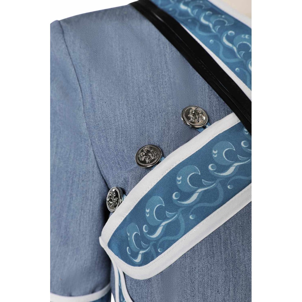 Avatar: The Last Airbender Katara Full Set Suit Cosplay Costume Halloween Carnival Outfit